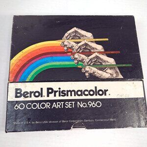Berol Prismacolor Colored Pencil #960 set 51 art set no. 960 Prisma color w/ box
